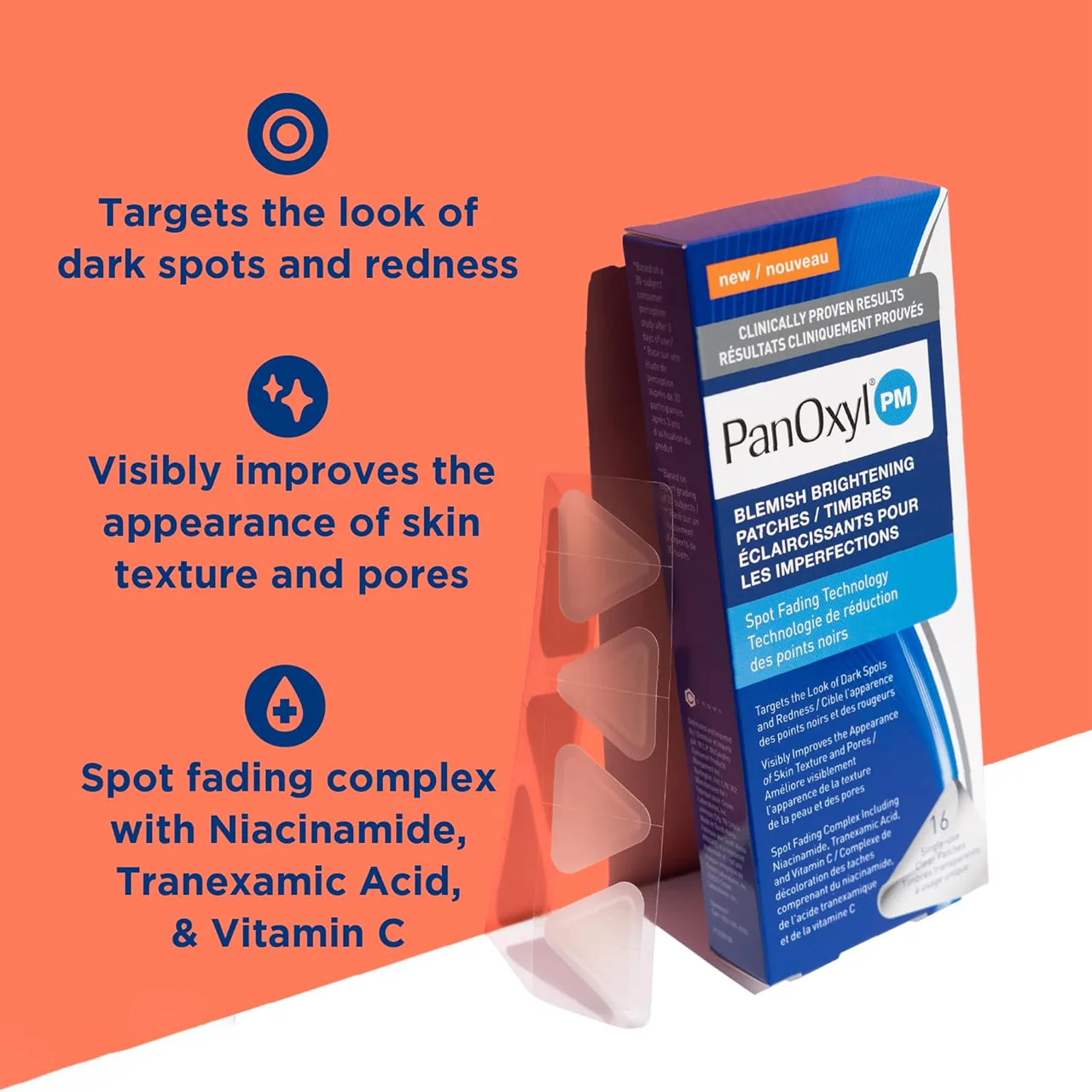 Panoxyl  - Blemish Brightening Patches | 16 Clear Patches - Image 4