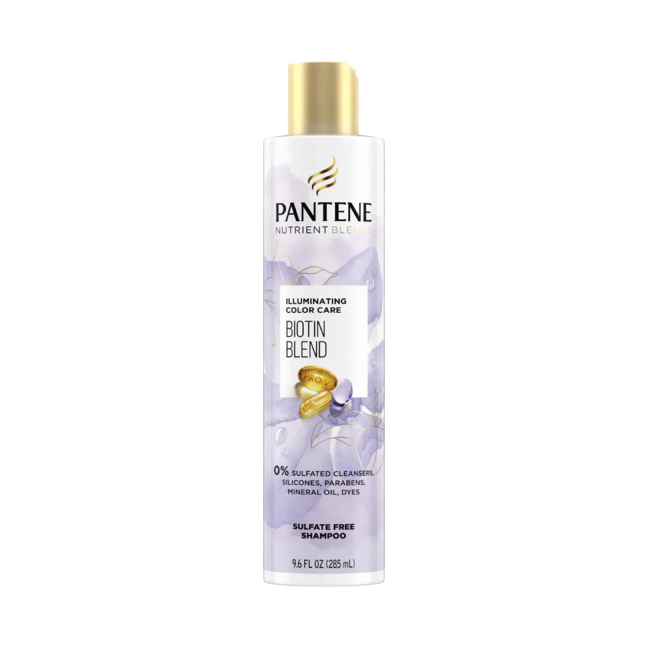 Pantene Pro-V - Nutrient Blends - Illuminating Color Care - Sulfate Free Shampoo with Biotin | 285 mL