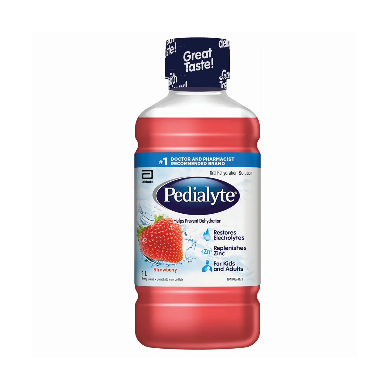 Pedialyte - Oral Rehydration Solution, Strawberry | 1L