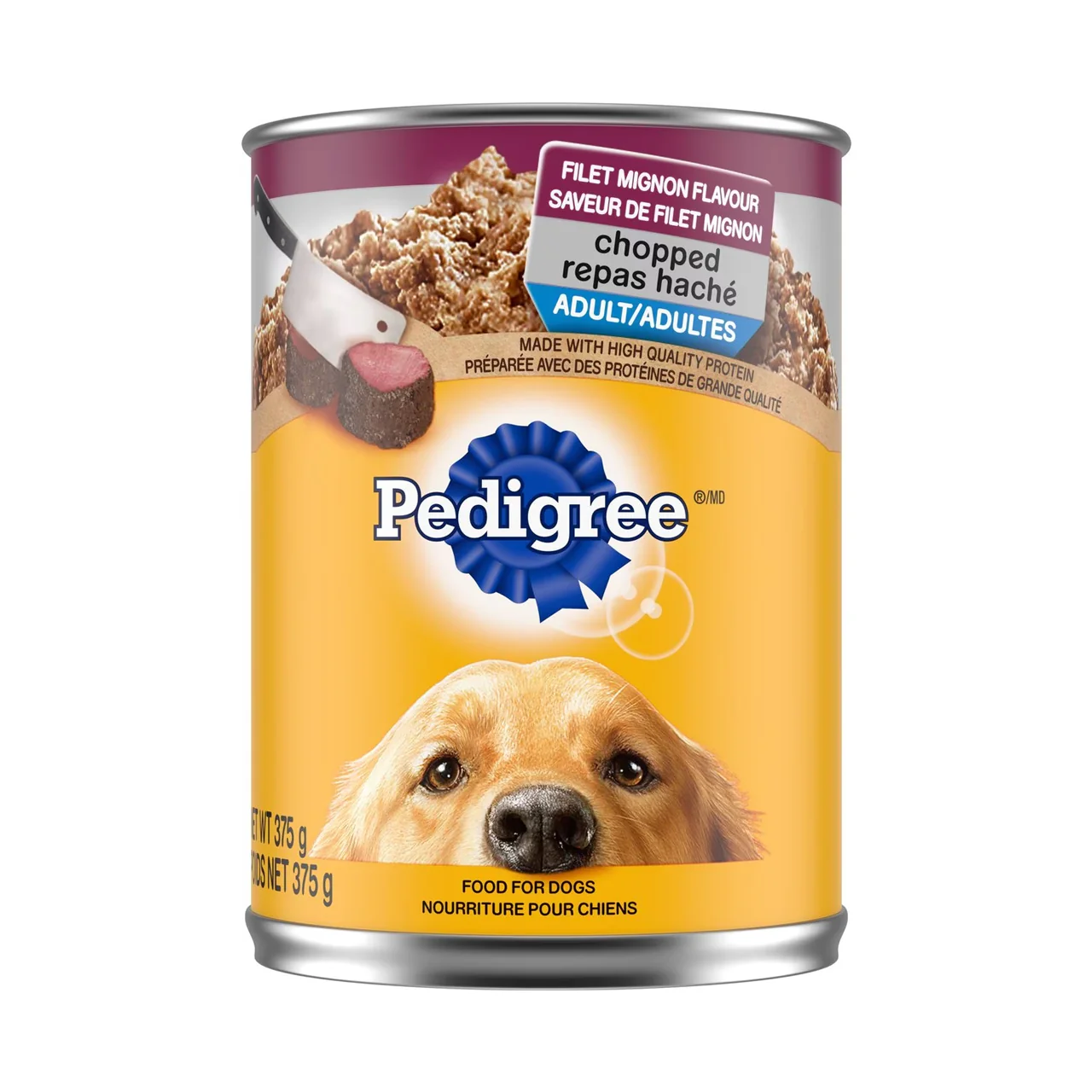 Pedigree - Chopped Adult Dog Food - Filet Mignon | 375 g