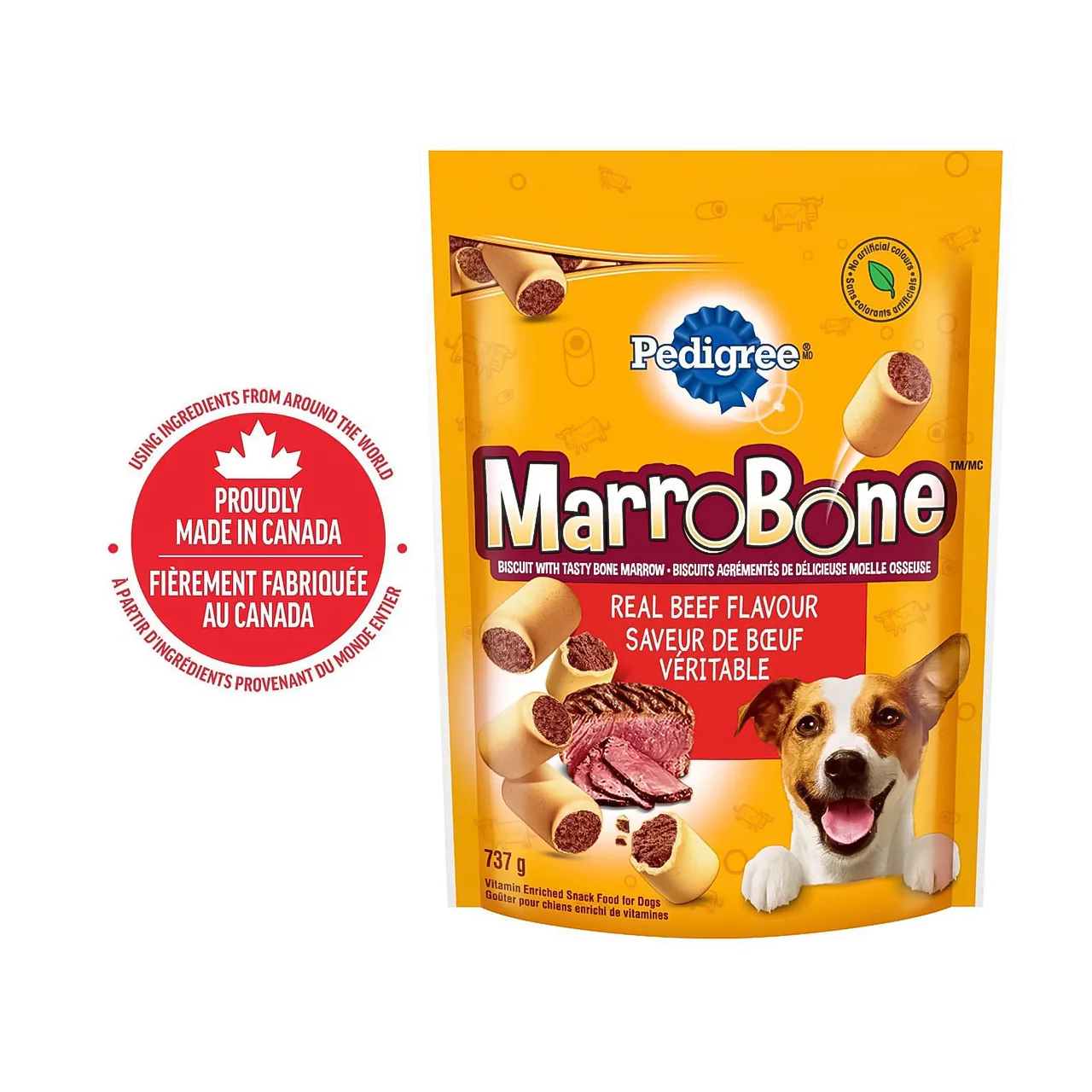 Pedigree - MarroBone Dog Biscuits with Tasty Bone Marrow - Beef | 737 g