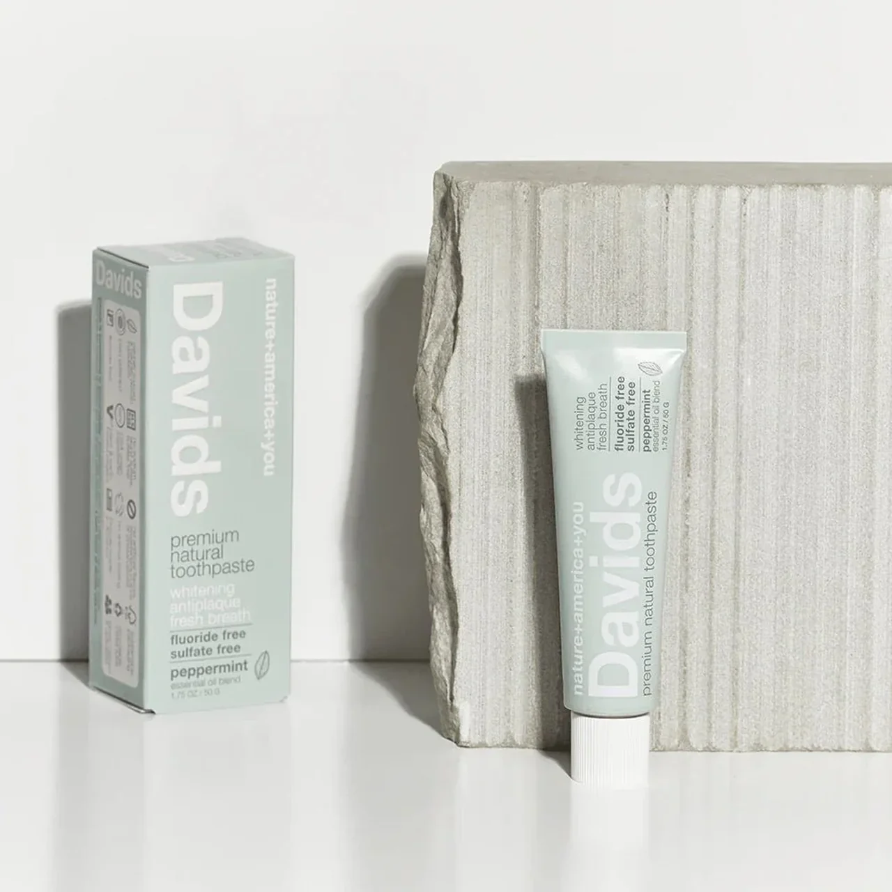 Davids Toothpaste - Peppermint Travel 1.75oz | 50 g - Image 4
