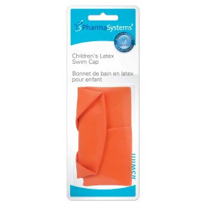 PharmaSystems uSwim Childrens Latex Swim Cap