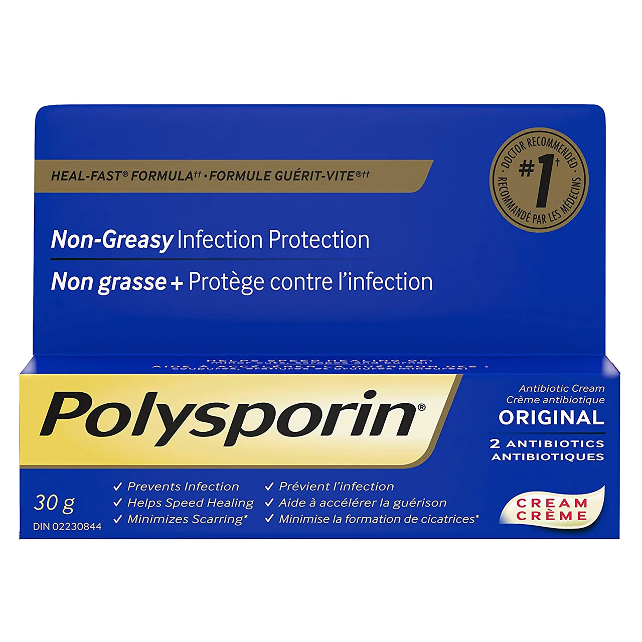 Polysporin - Non Greasy Infection Protection Cream - Image 2