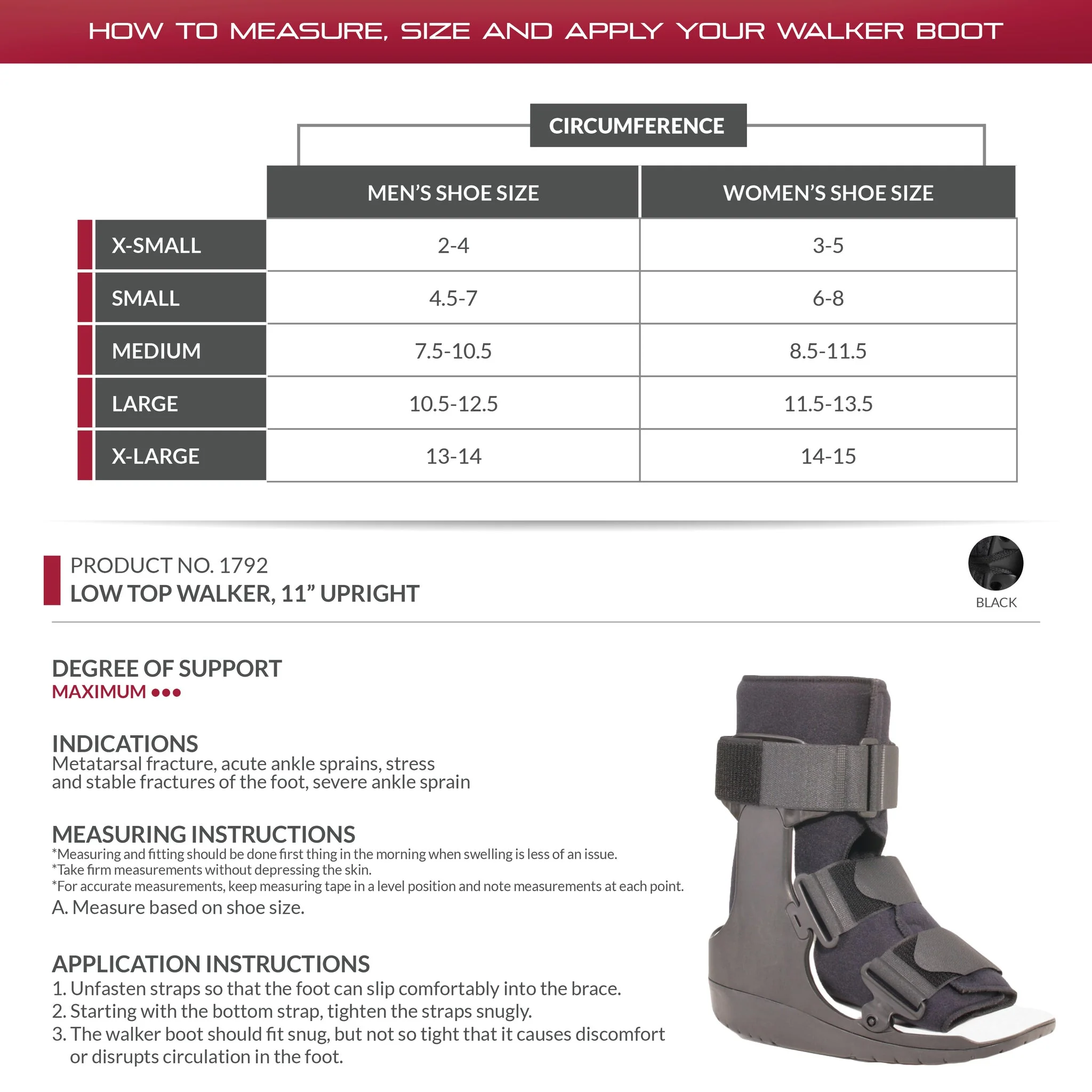 OTC – Low-Top Protective Boot, Black - Image 2