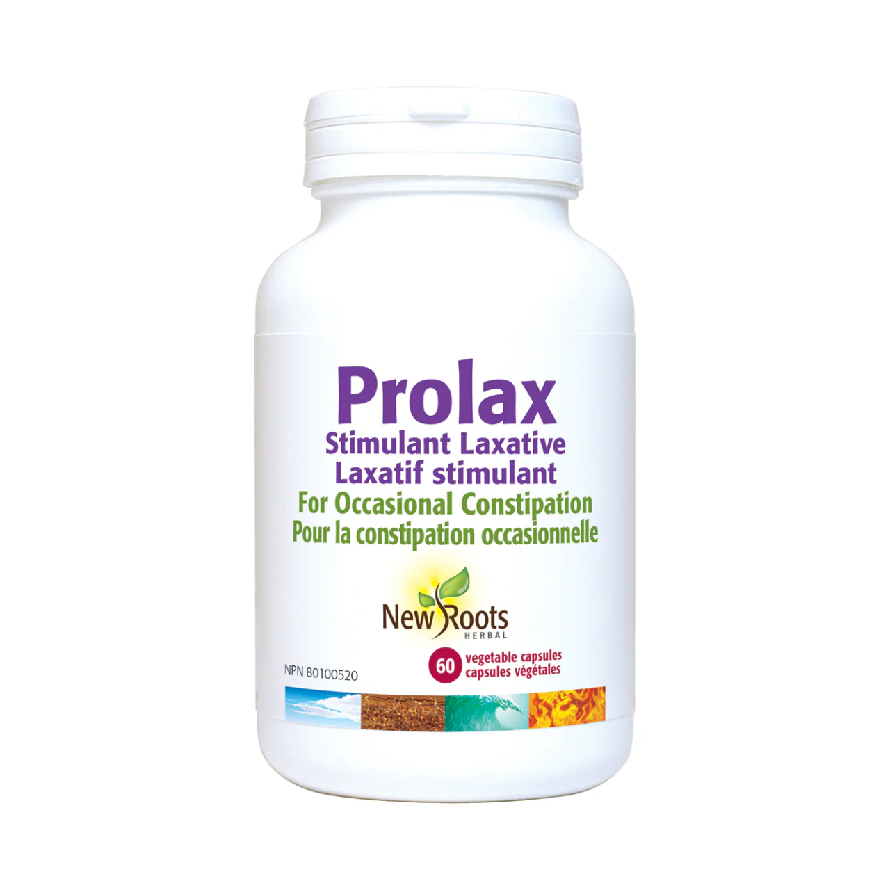New Roots - Prolax Stimulant Laxative | 60 Capsules