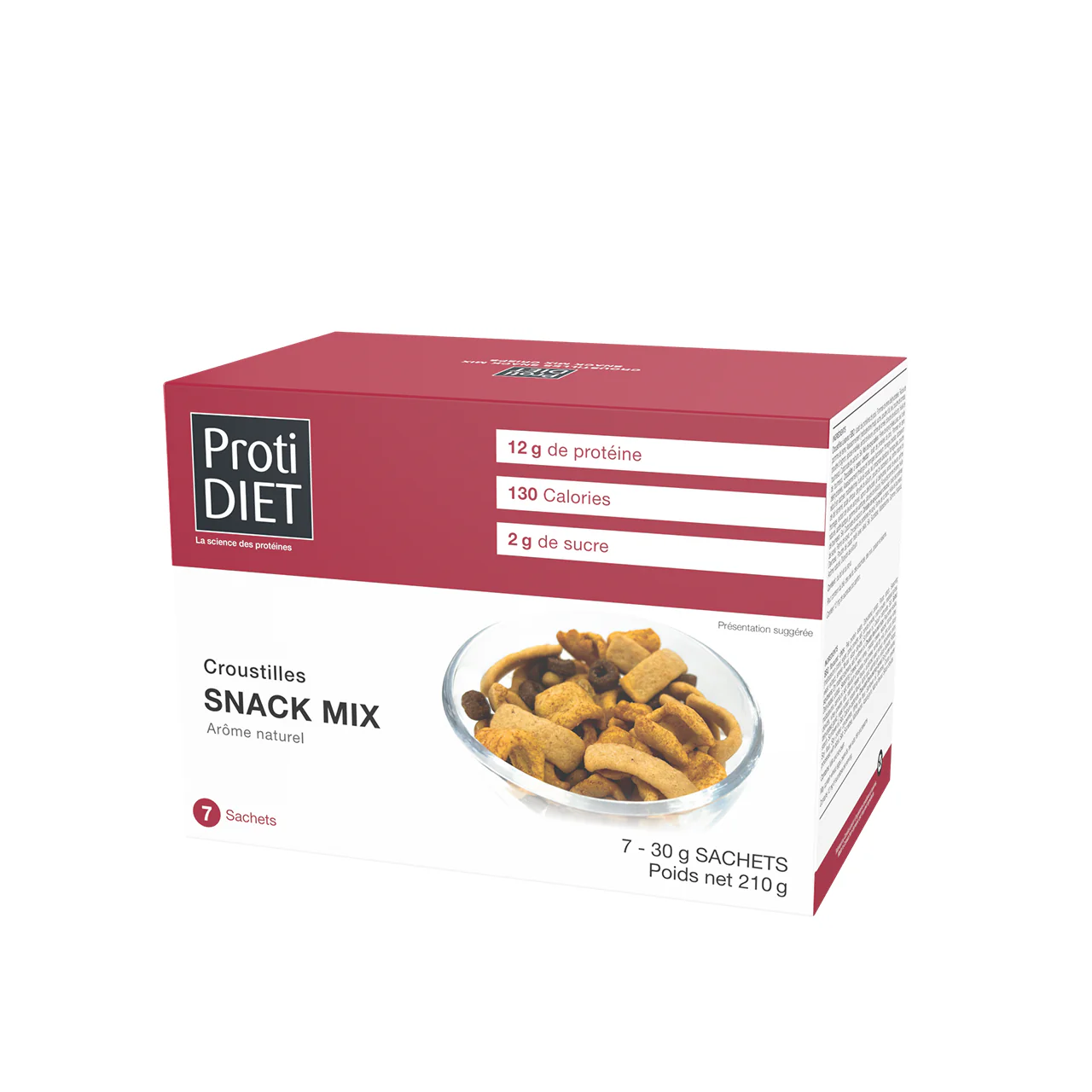ProtiDiet - Crisps Snack Protein Mix | 7 x 30 g - Image 2