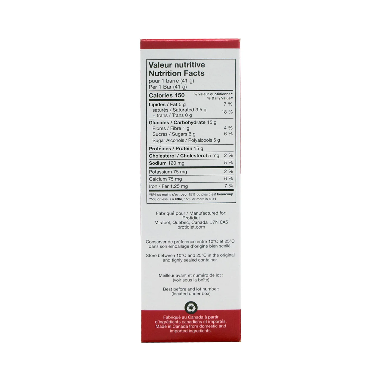 ProtiDiet - High Protein Supreme Caramel Bars | 7 x 41 g - Image 3
