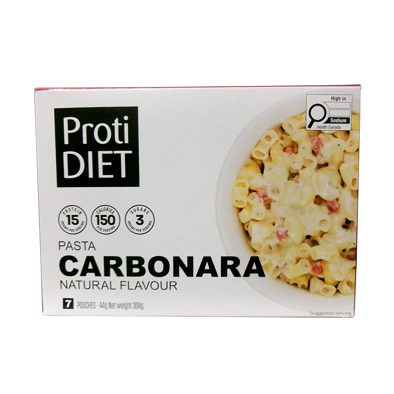 ProtiDiet - Natural Flavour Carbonara | 7 x 44 g - Image 2