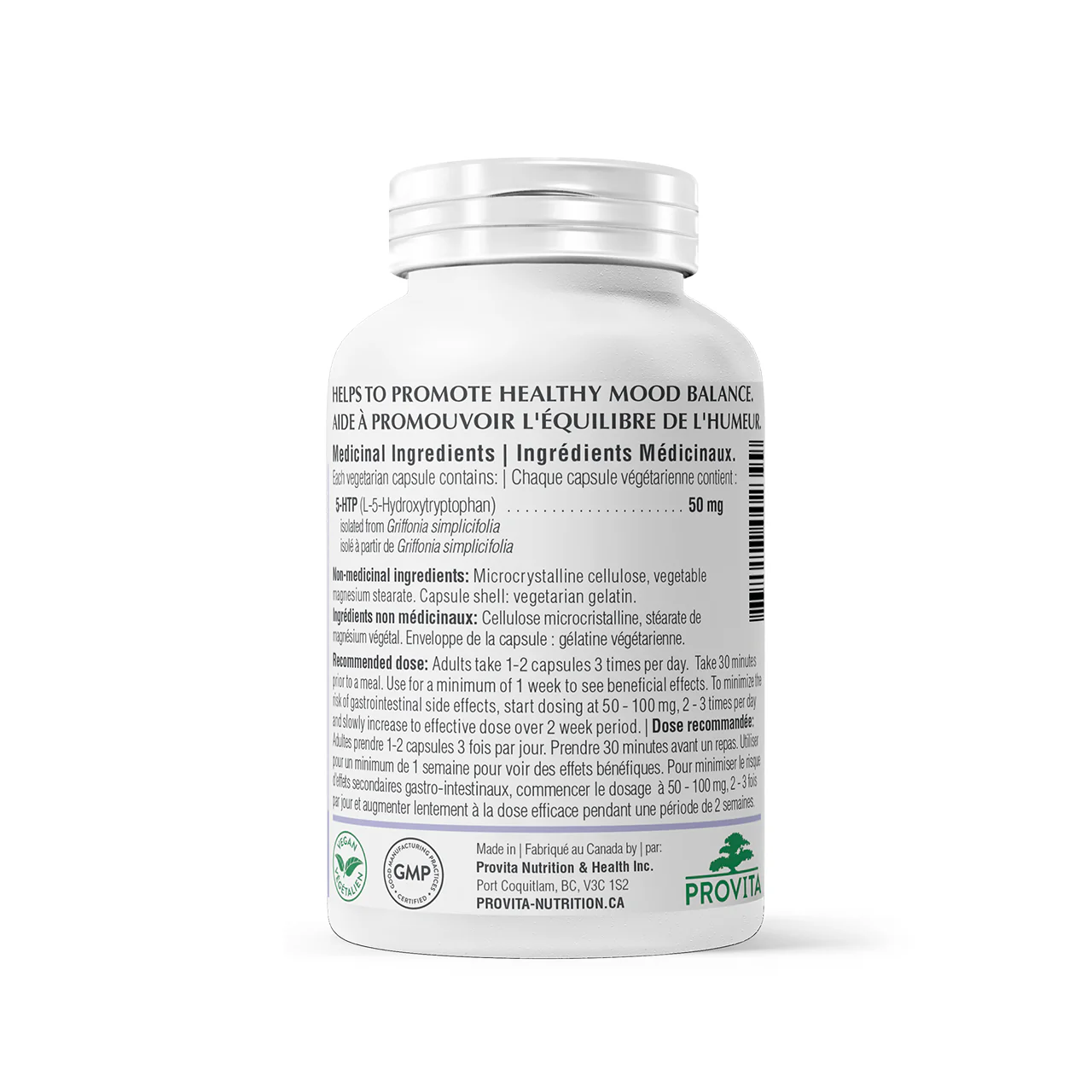 Provita - 5-HTP | 90 Capsules - Image 3