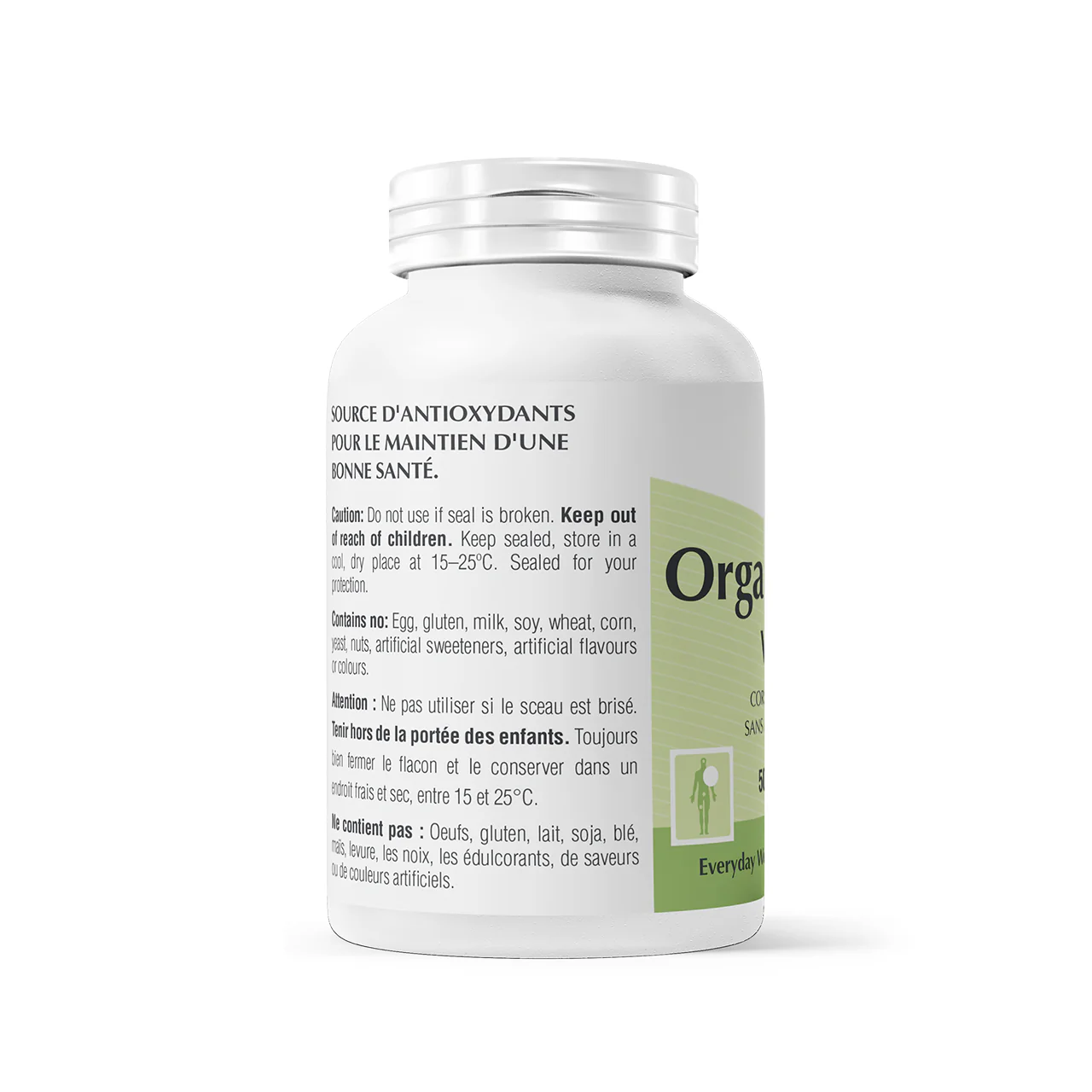 Provita - Acerola Organic Vitamin C |  120 Capsules - Image 2