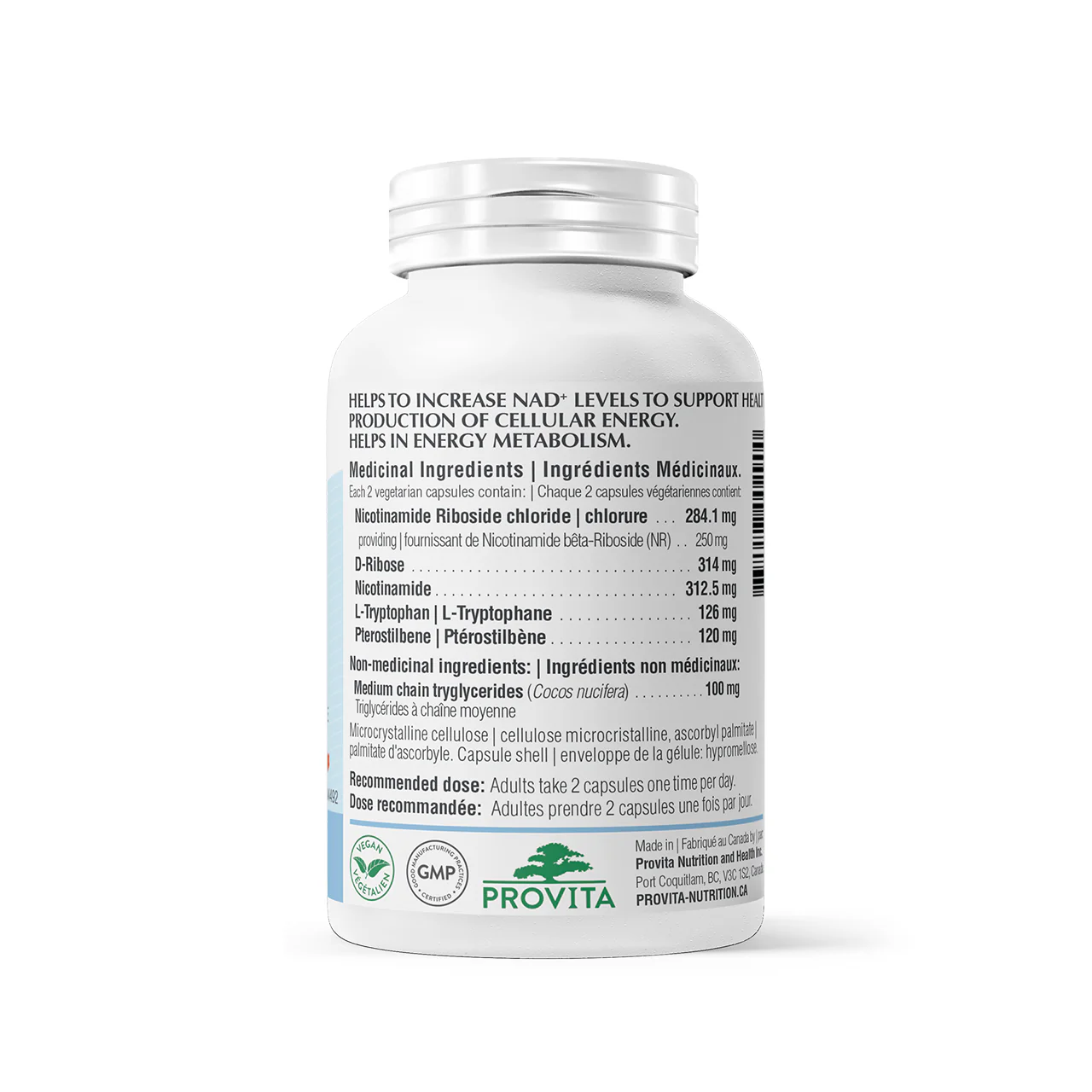 Provita - Nadogen | 60 Capsules - Image 3