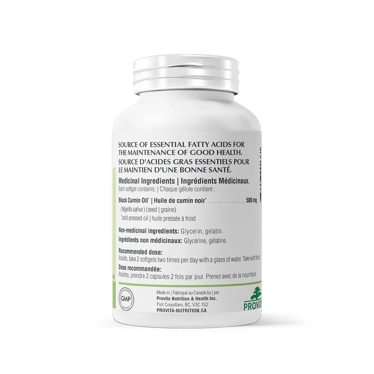 Provita - Nigella Black Cumin Oil | 60 Softgels - Image 3