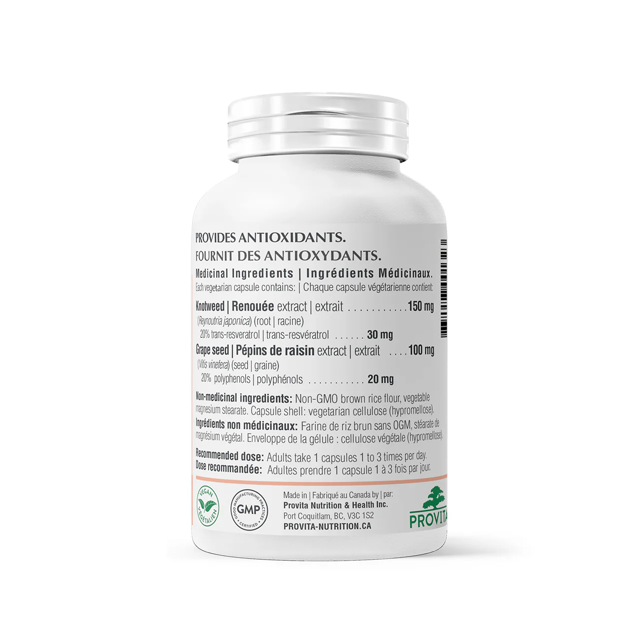 Provita - Resveratrol Forte | 90 Capsules - Image 3