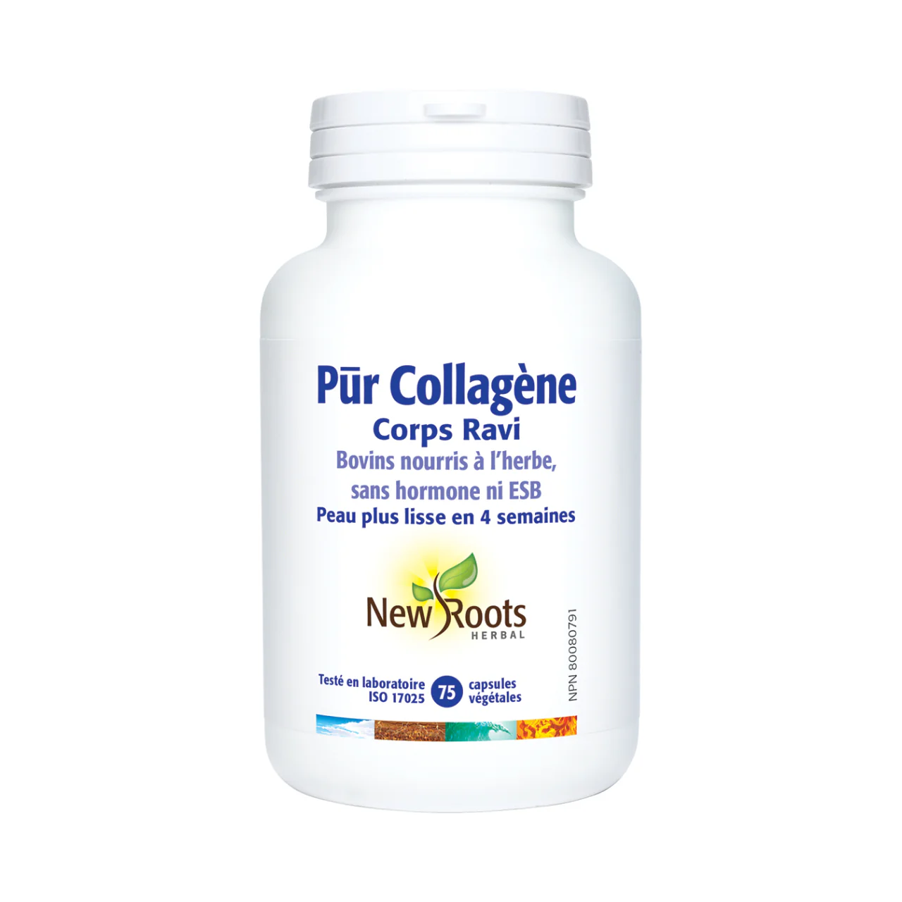 New Roots - Pūr Collagen Body Renew 500 mg | 75 Capsules - Image 2