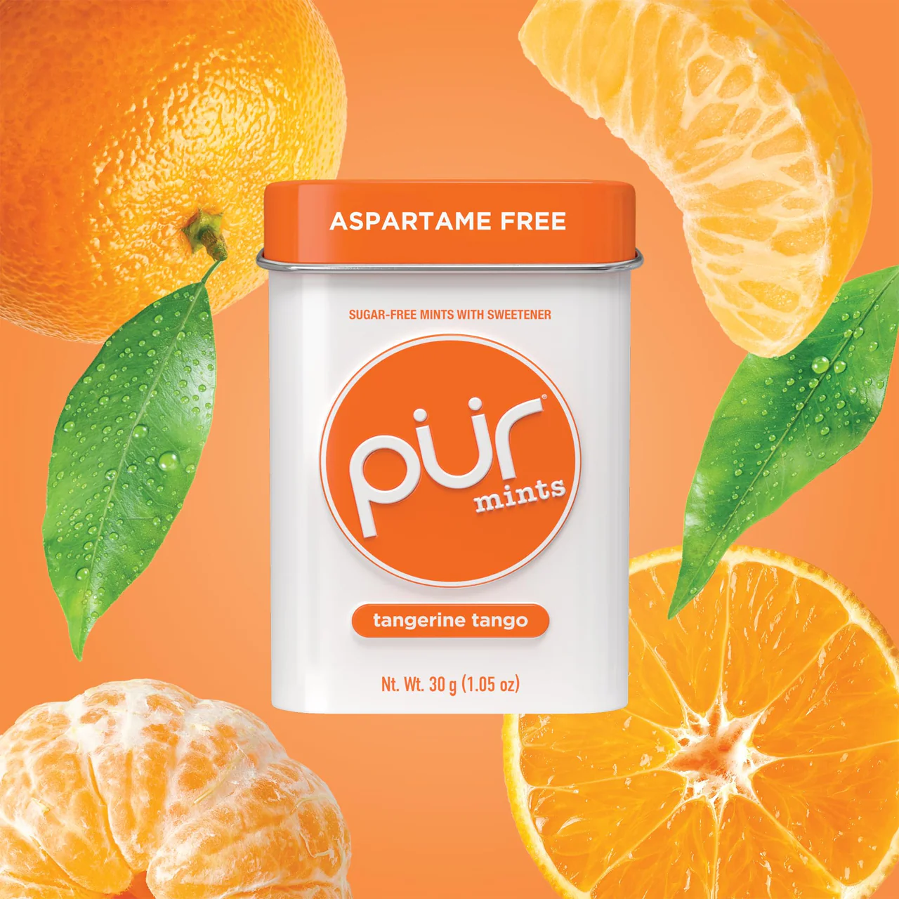 PUR  - Mints , Aspartame Free Tangerine Tango | 30 g - Image 2