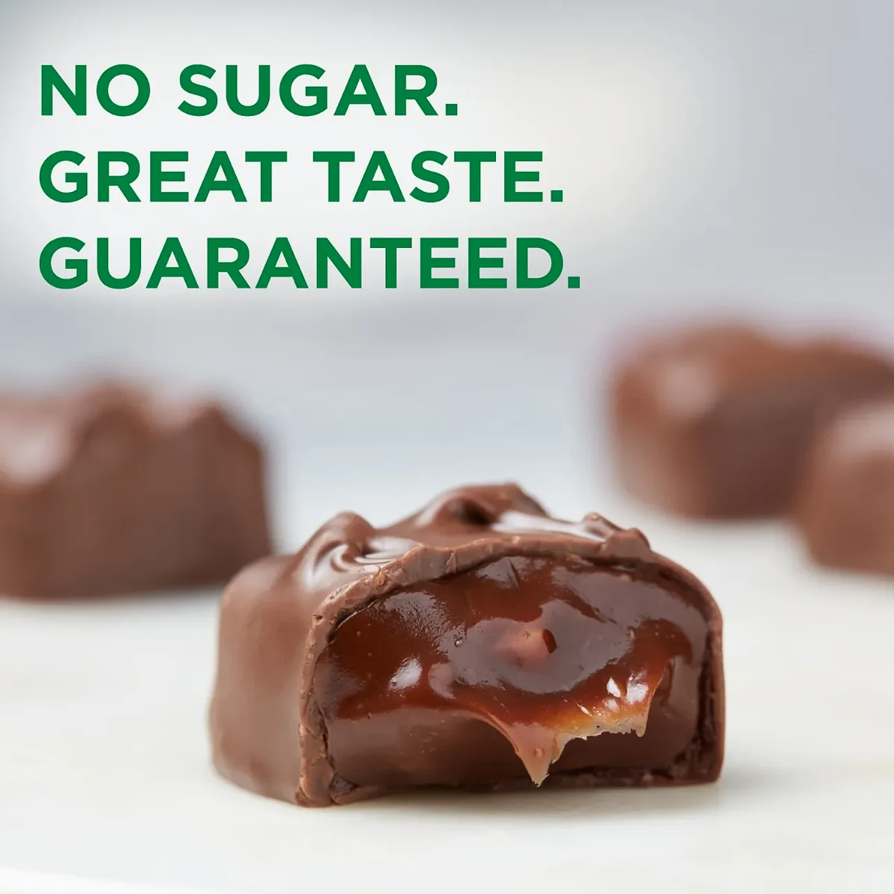 Russell Stover No Sugar Added - Caramel in Milk Chocolate | 56 g - Image 2