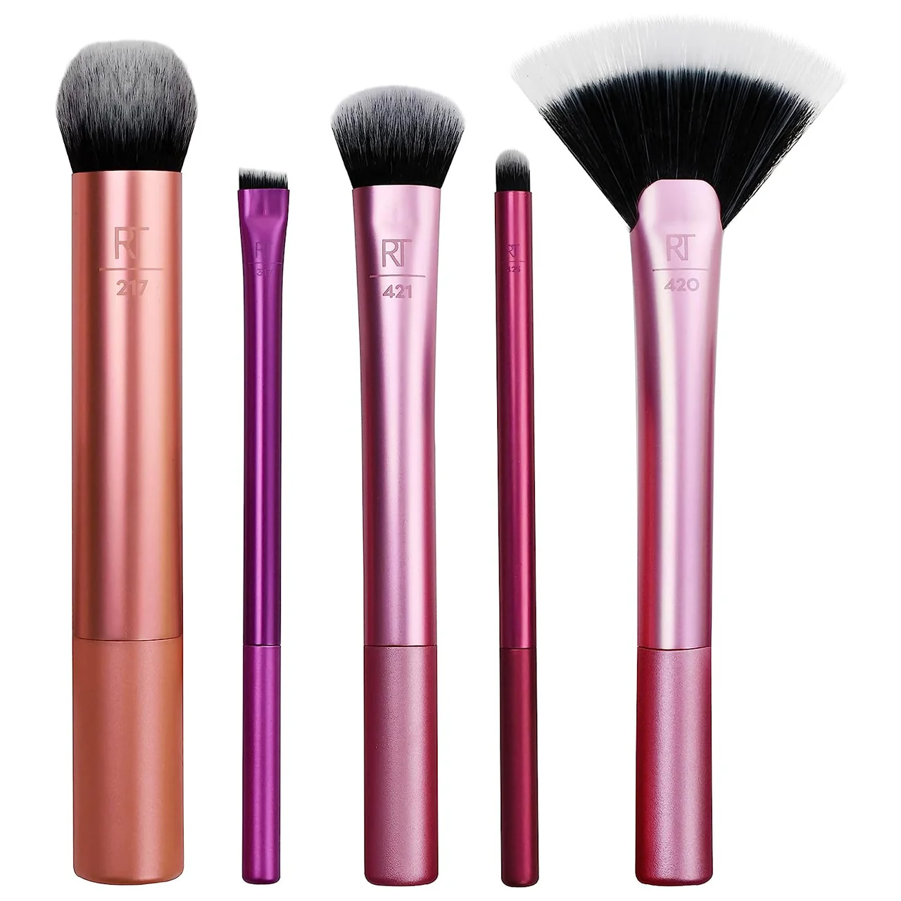Real Techniques - Artist Essentials - Face + Eye + Cheek + Lip | 5 Piece Kit - Image 3