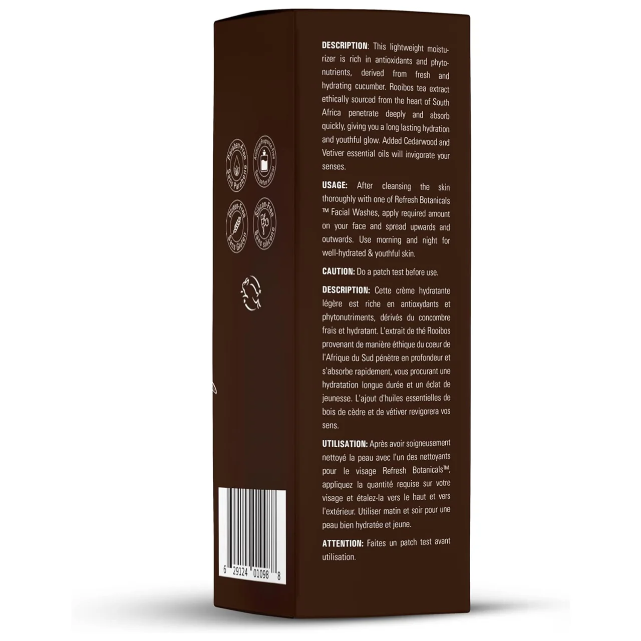 Refresh Botanicals - Men Daily Active Moisturizer - Rooibos Tea & Cucumber | 50 mL - Image 7