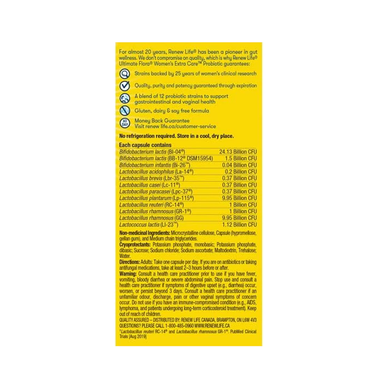 Renew Life - Ultimate Flora Women's Extra Care | 30 Capsules - Image 2