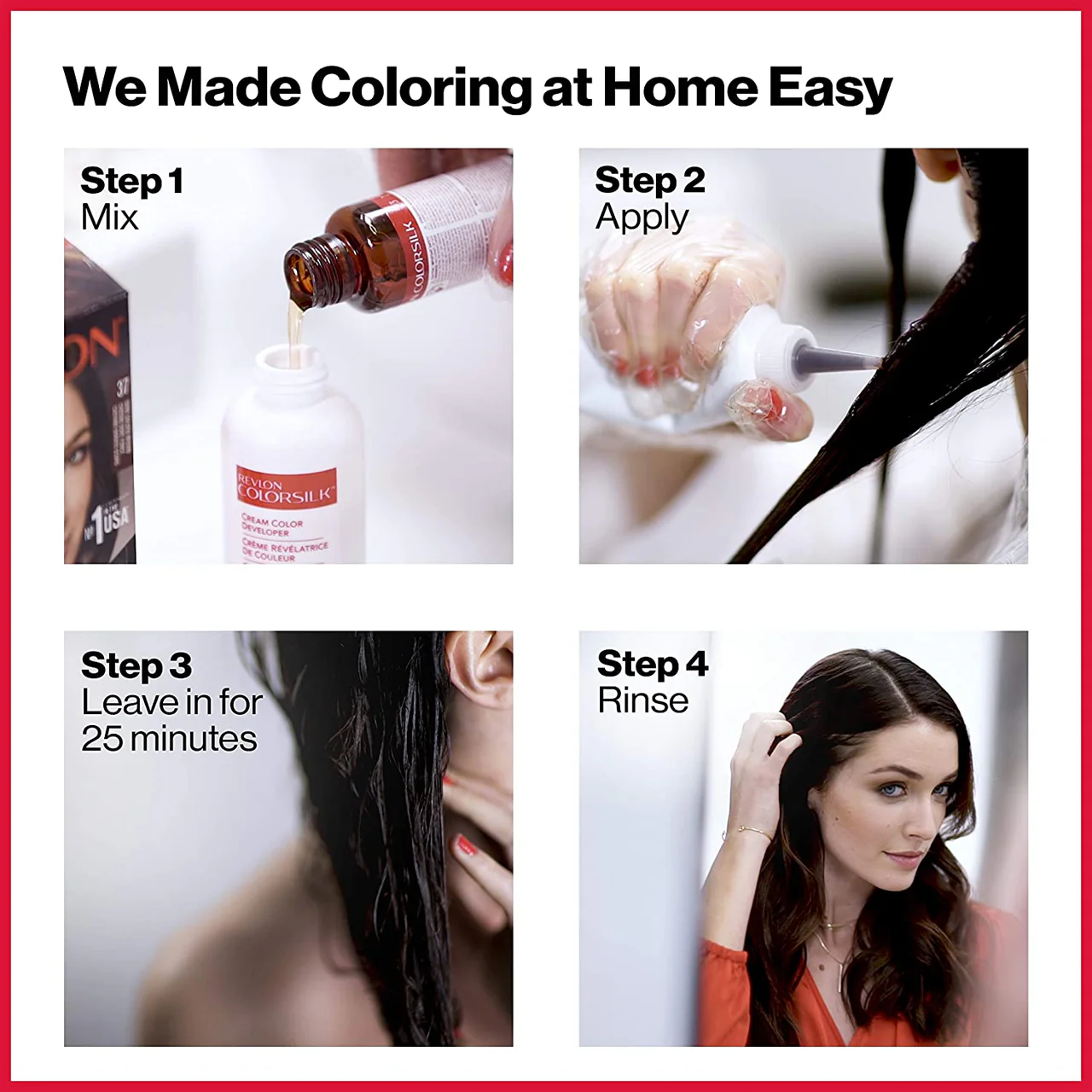 Revlon - Colorsilk Permanent Hair Colour Collection | 1 Application - Image 2