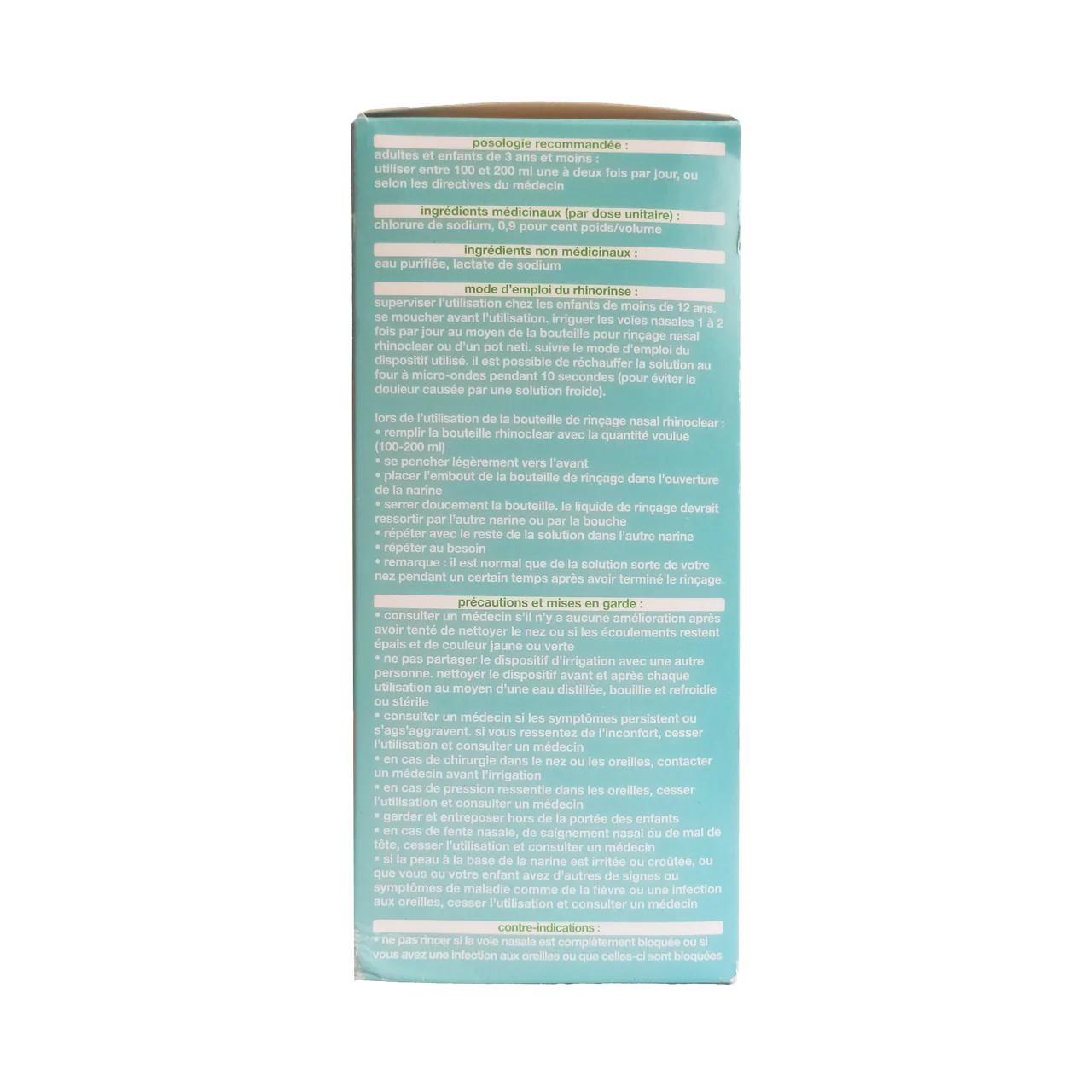 Rhinoclear - Nasal Rinse Bottle - Image 2