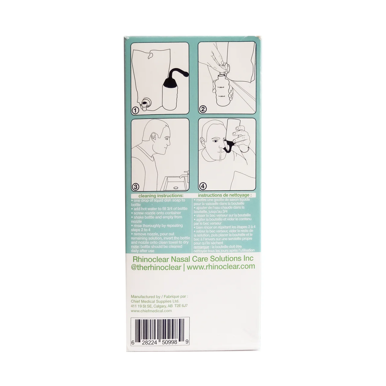 Rhinoclear - Nasal Rinse Bottle - Image 3