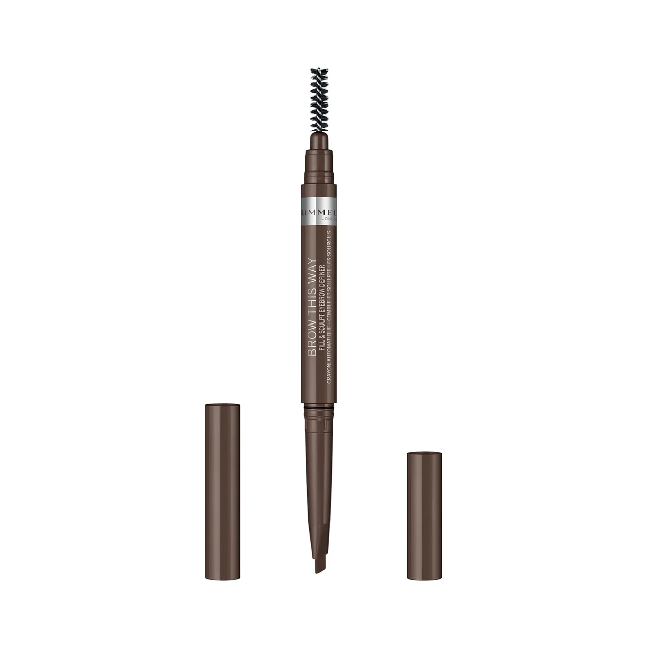 Rimmel London - Brow This Way Eyebrow Definer - 002 Medium Brown | 0.25 g