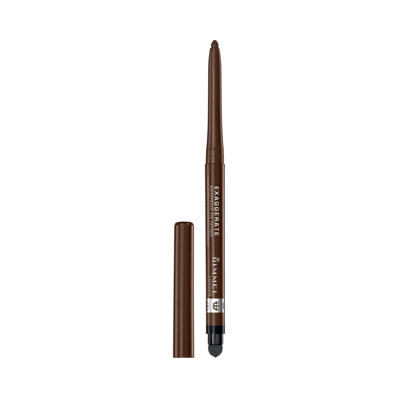 Rimmel London - Exaggerate Waterproof Eye Definer - Rich Brown 212 | 0.28 g