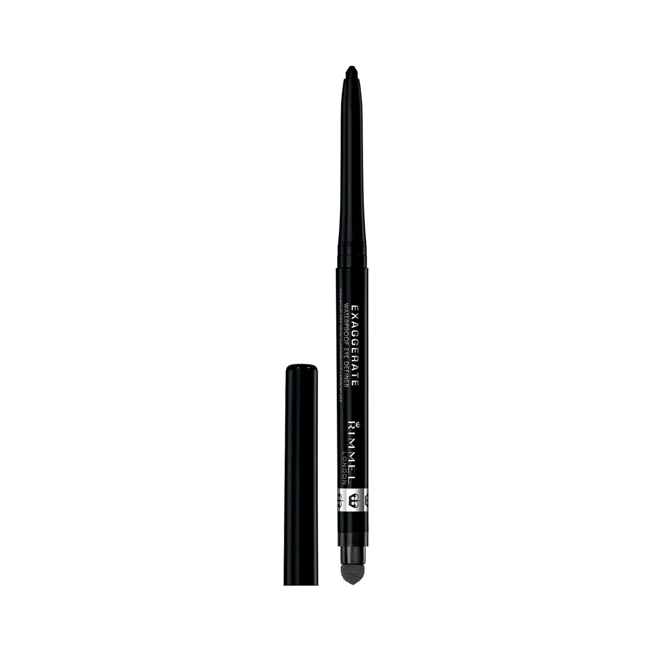 Rimmel London - Exaggerate Waterproof Eye Definer - Black 261 | 0.28 g