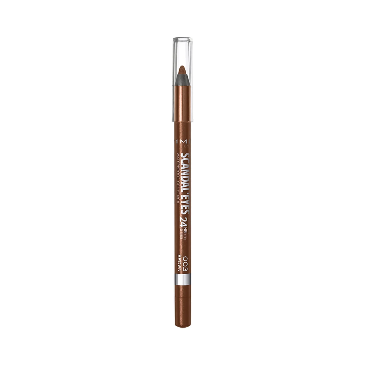 Rimmel London - Scandal'Eyes Waterproof 24H Gel Pencil - Brown 003 | 1.3 g