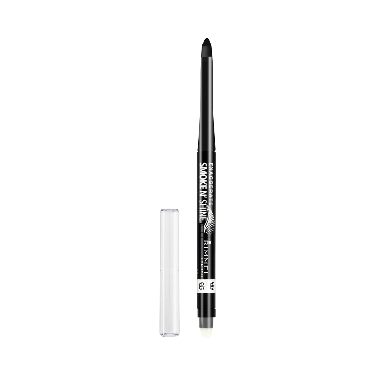 Rimmel London - Exaggerate Smoke N' Shine Gel Eye Liner, Little Black Smokey 001 | 0.28 g