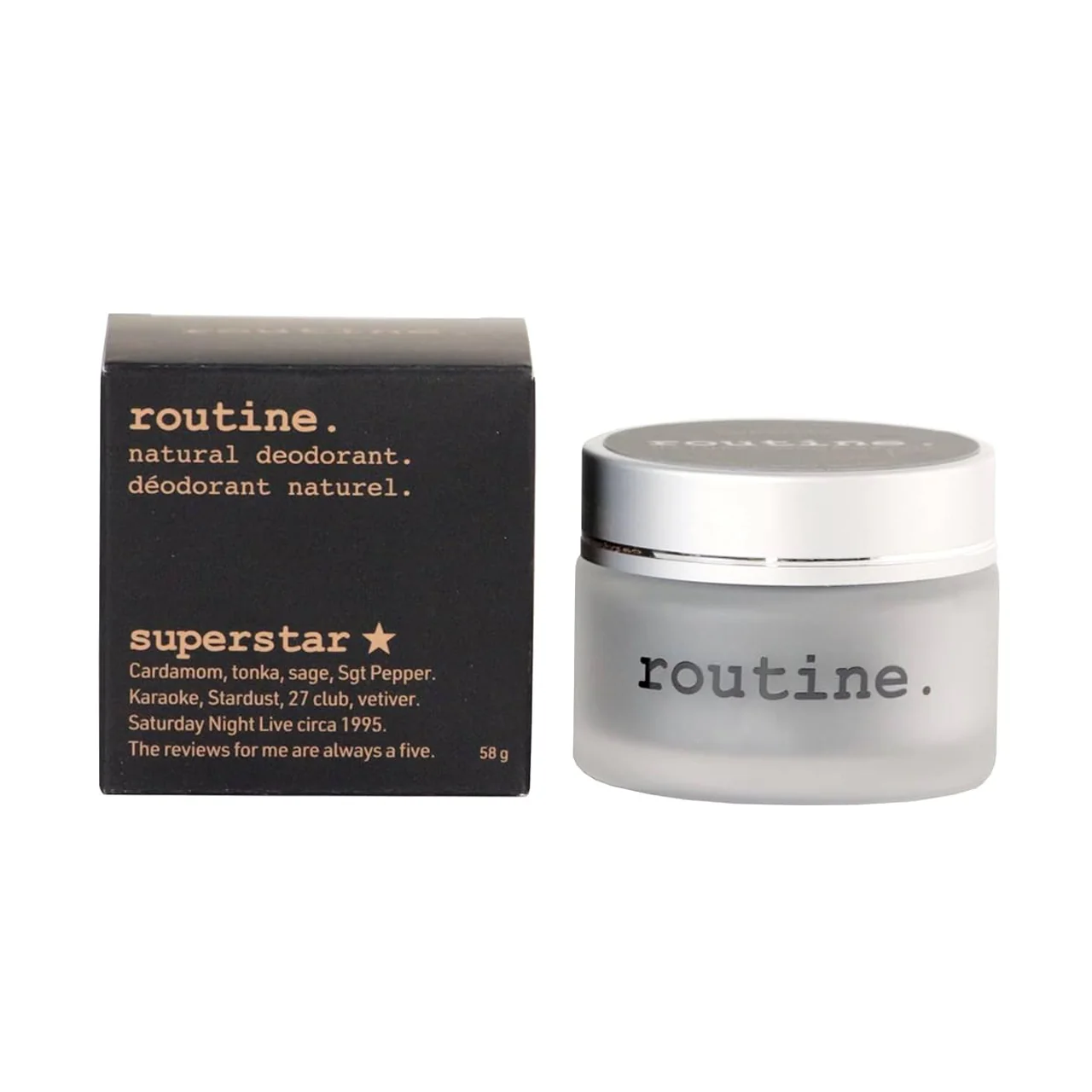 Routine Natural Beauty - Superstar Deodorant Jar | 58 g
