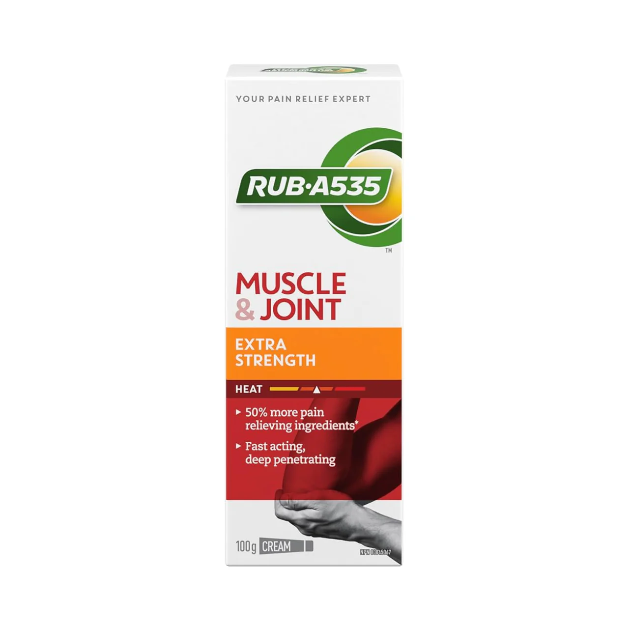 Rub-A535 - Muscle & Joint Extra Strength Heat Pain Relief Cream | 100 g