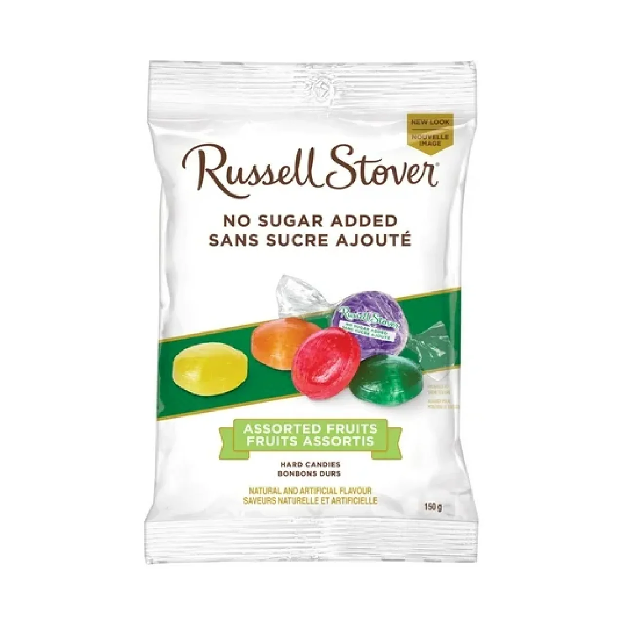 Russell Stover No Sugar Added - Assorted Fruit Hard Candies | 150 g
