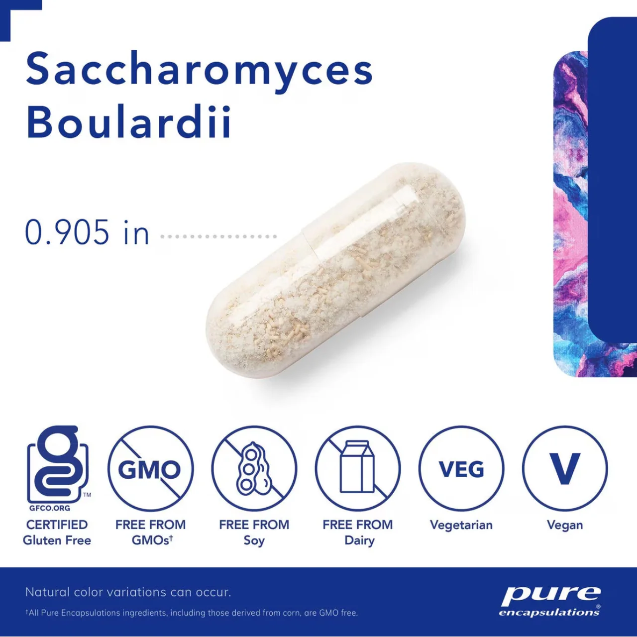 Pure Encapsulations - Saccharomyces boulardii | 60 Capsules - Image 3