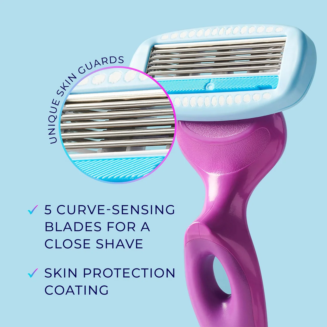 Schick - Hydro Silk 5 with Shea Butter Razor | 2 Cartridges + 1 Razor - Image 4