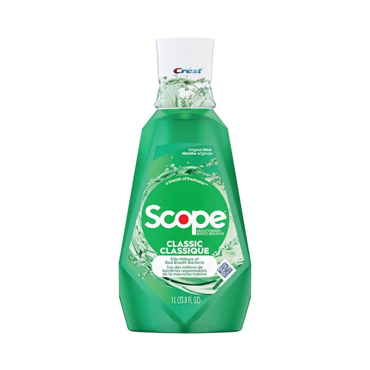 Crest - Scope Classic Mouthwash, Original Mint | 1 L