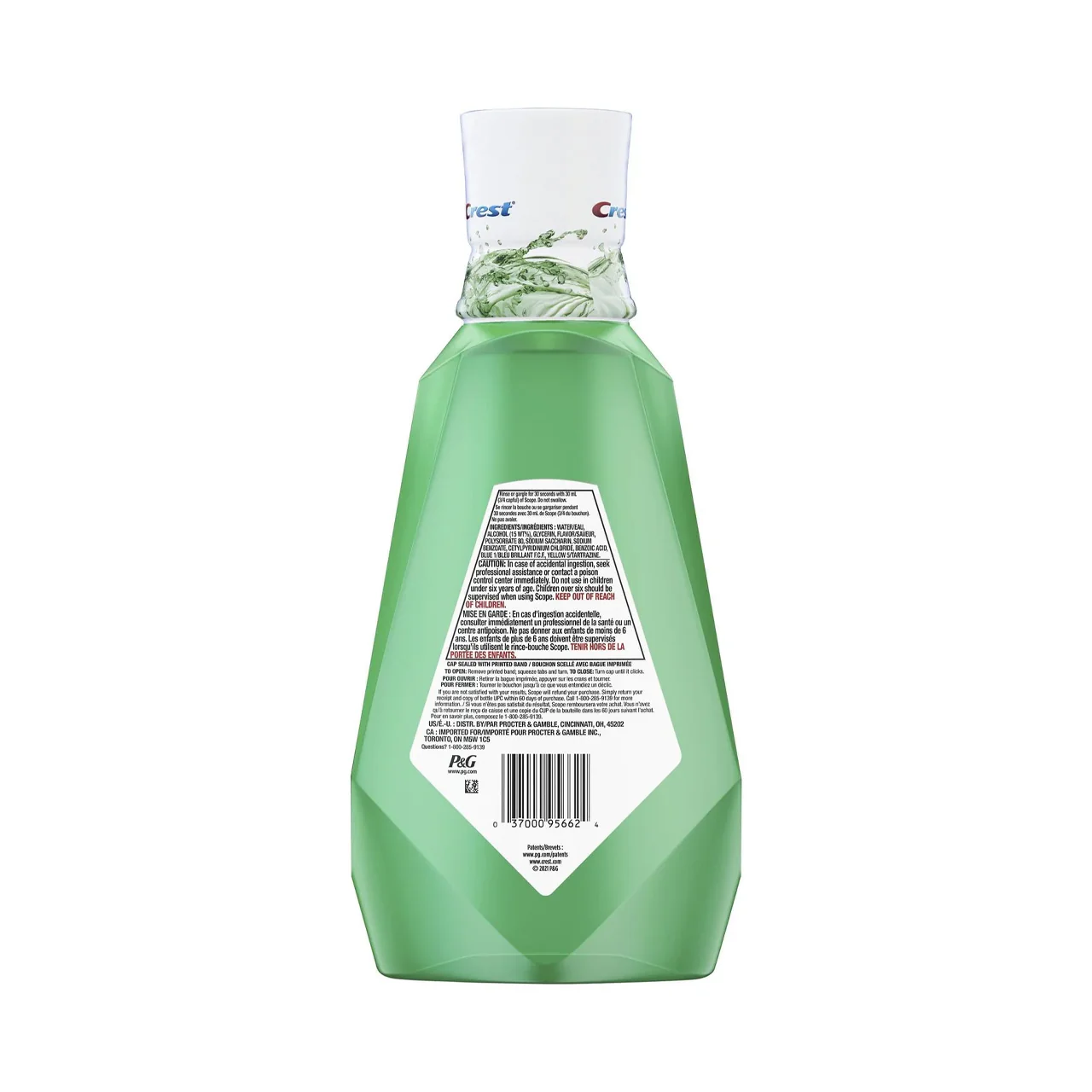 Crest - Scope Classic Mouthwash, Original Mint | 1 L - Image 2