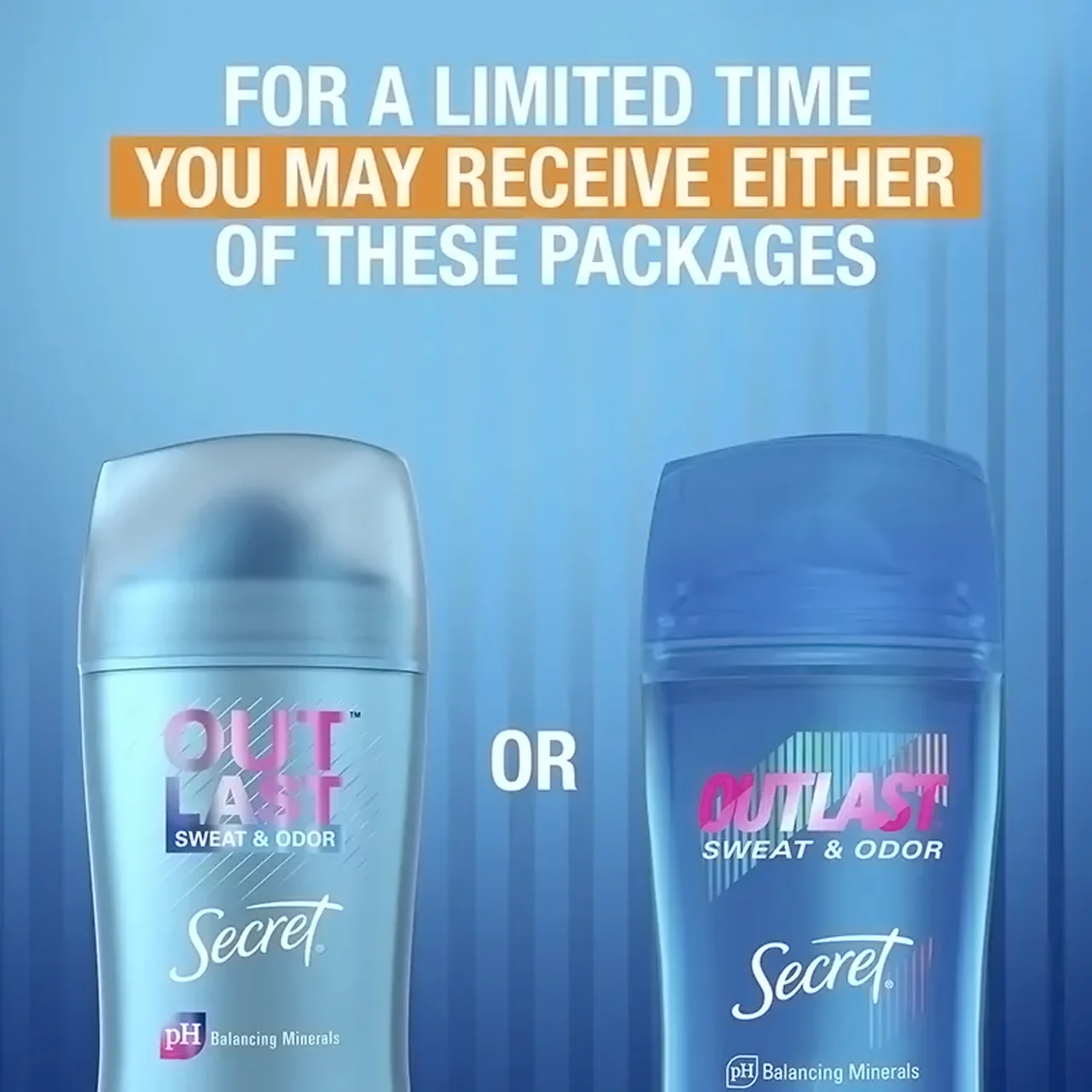 Secret - Outlast Sweat & Odour Deodorant, Unscented | 45 g - Image 3
