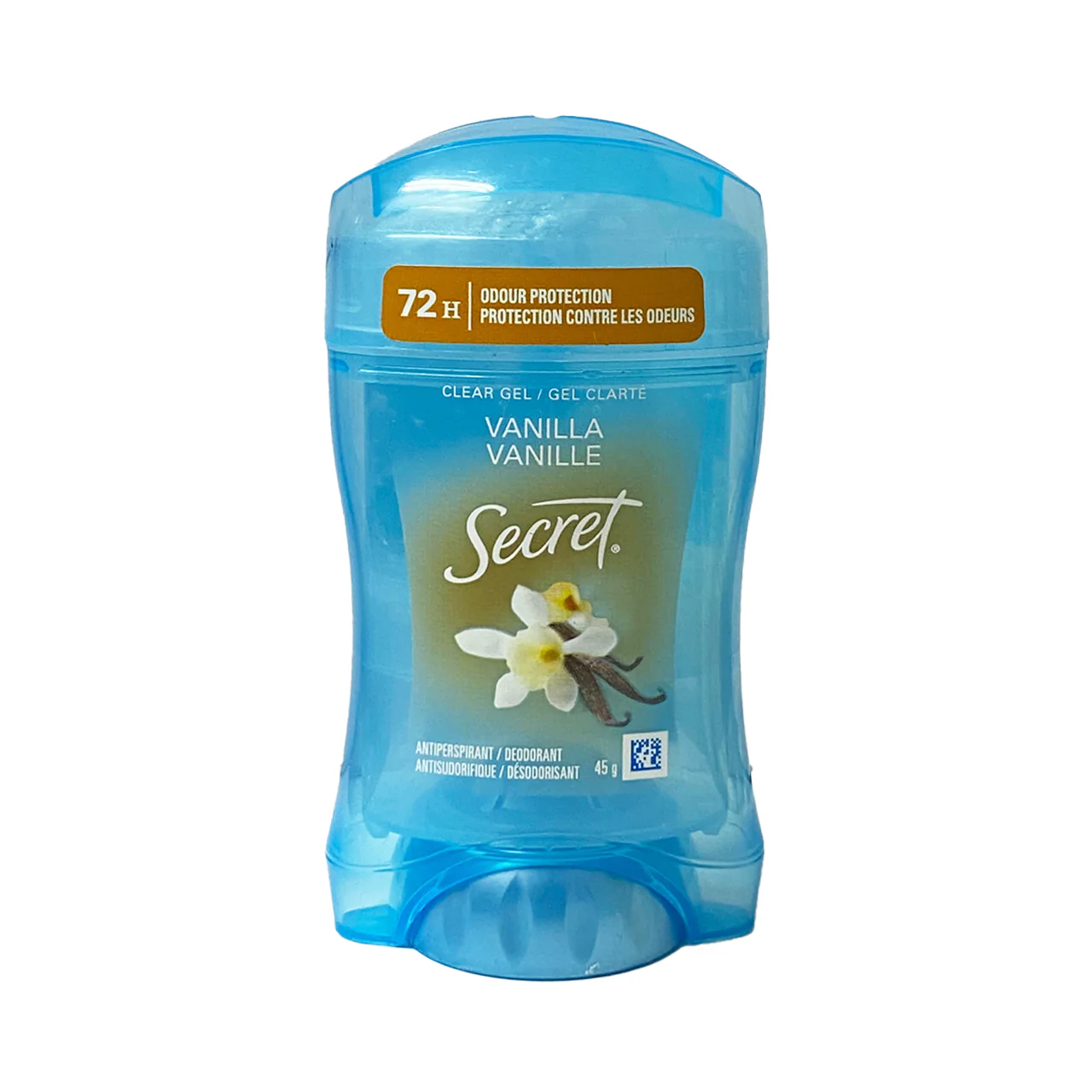 Secret - Clear Gel Deodorant, Vanilla | 45 g