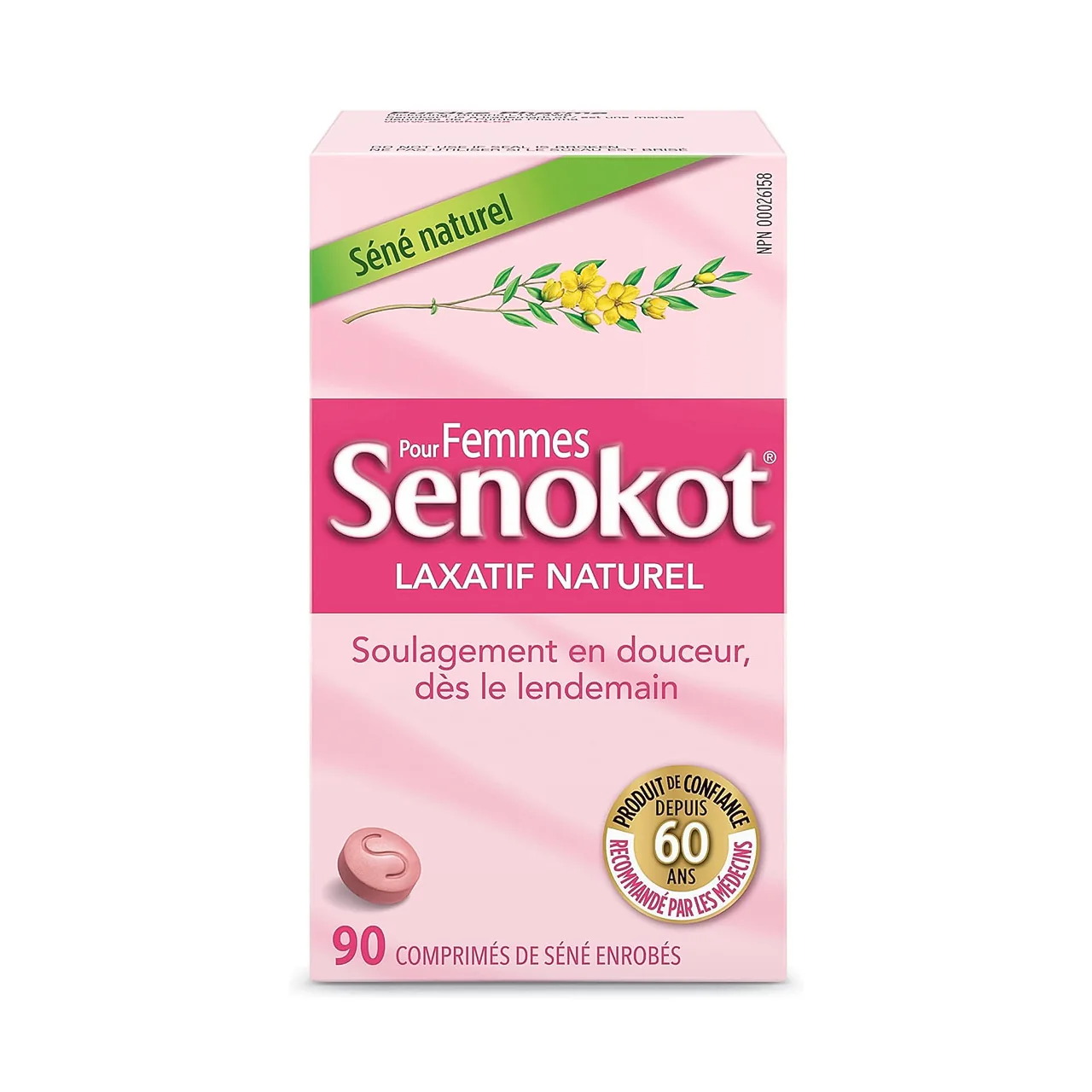 Senokot - Natural Laxative for Women | 90 Tablets - Image 2