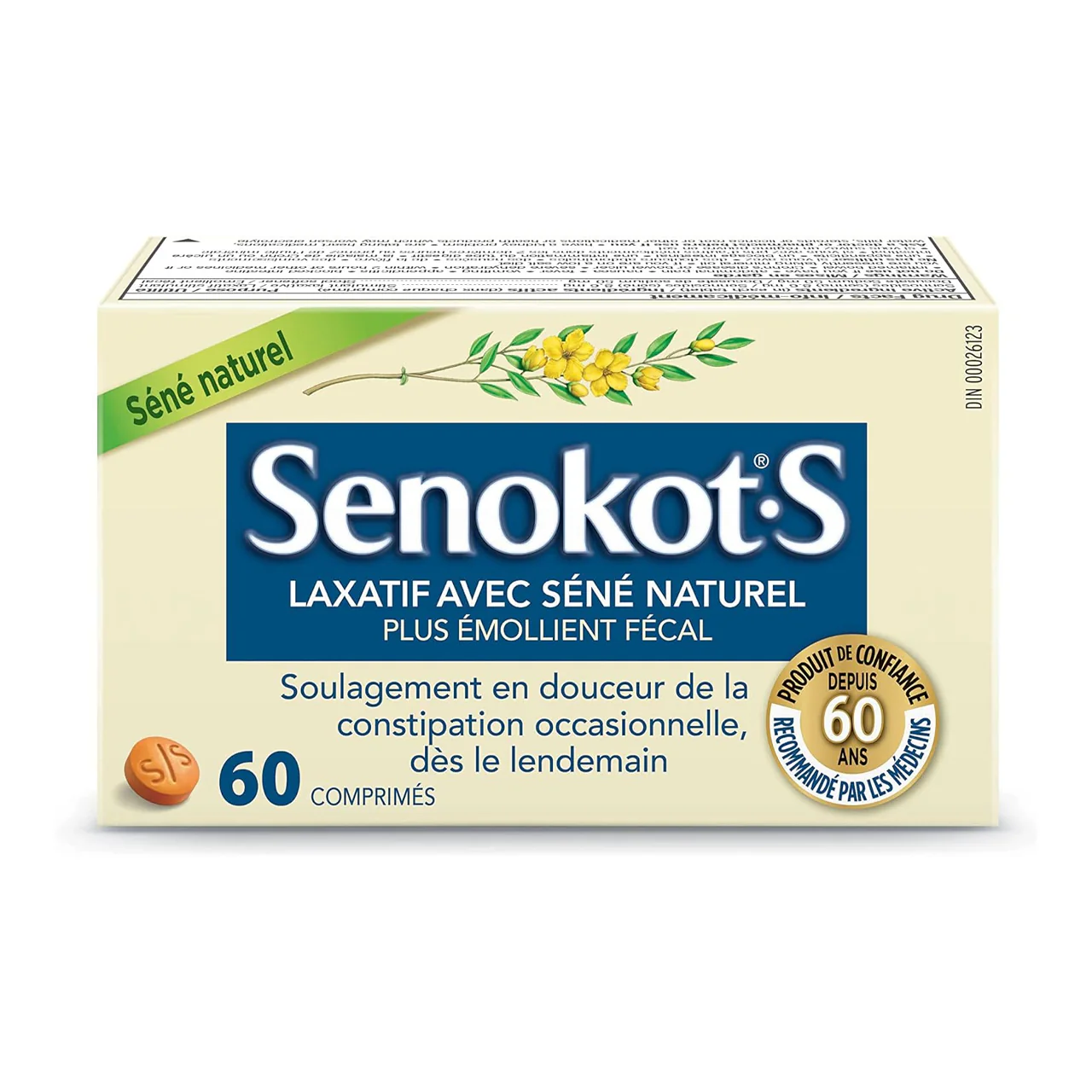Senokot S - Natural Laxative | 60 Tablets - Image 2