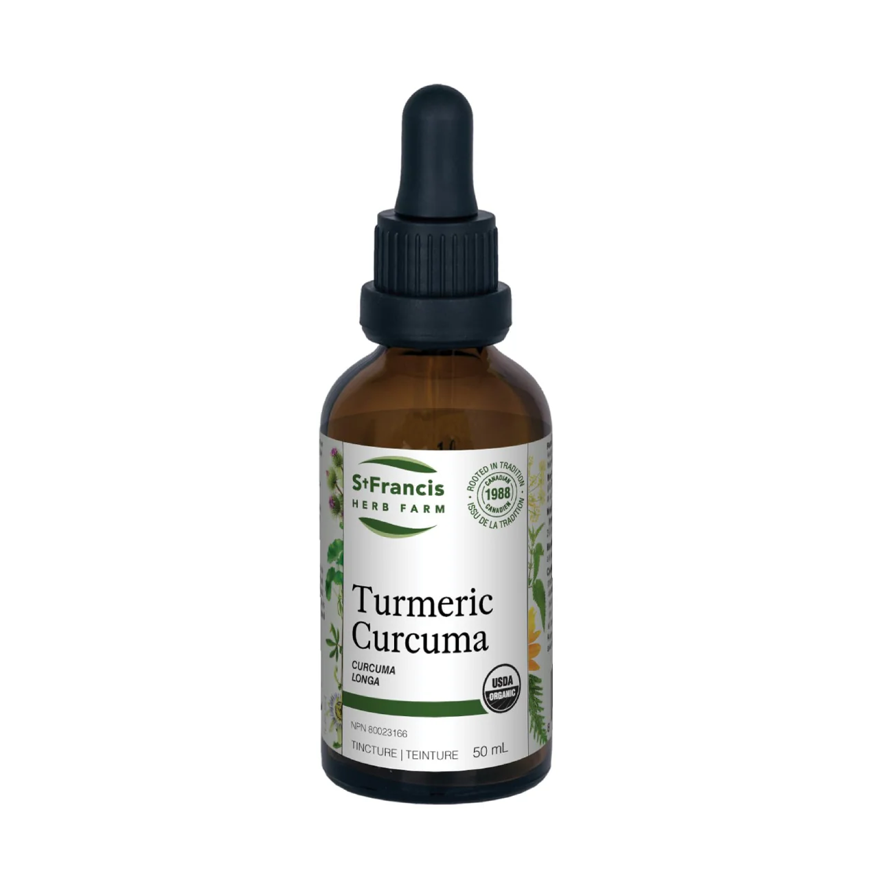 St. Francis – Turmeric Herbal Tincture | 50 mL