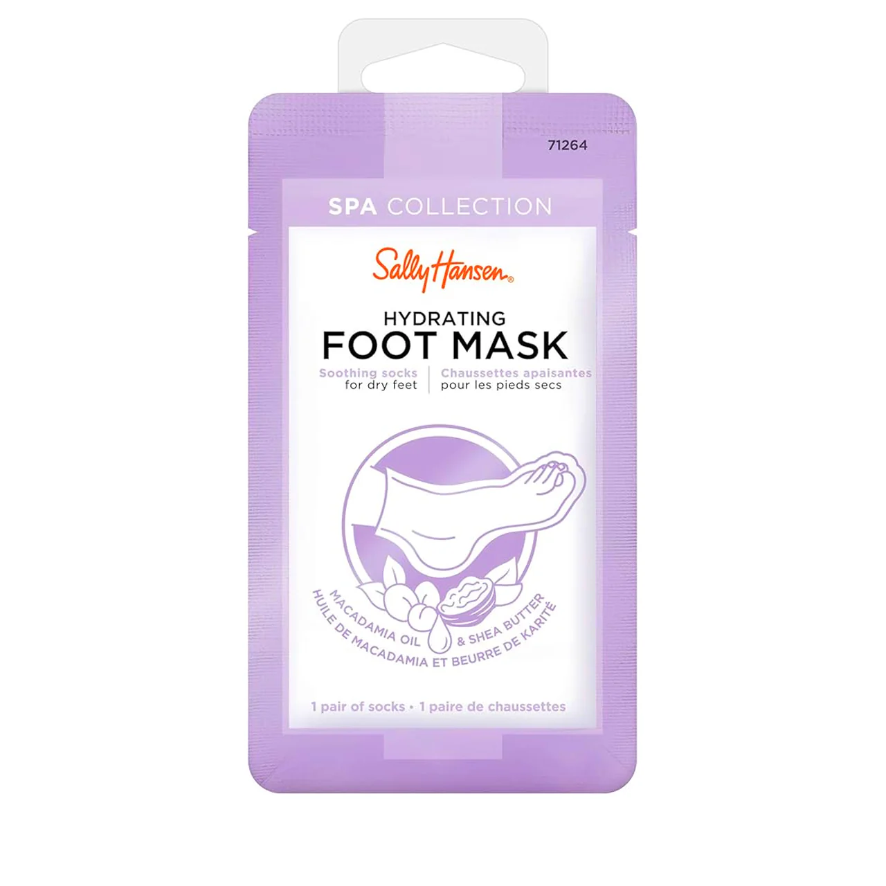 Sally Hansen - Hydrating Foot Mask, Soothing Socks For Dry Feet | 26 mL