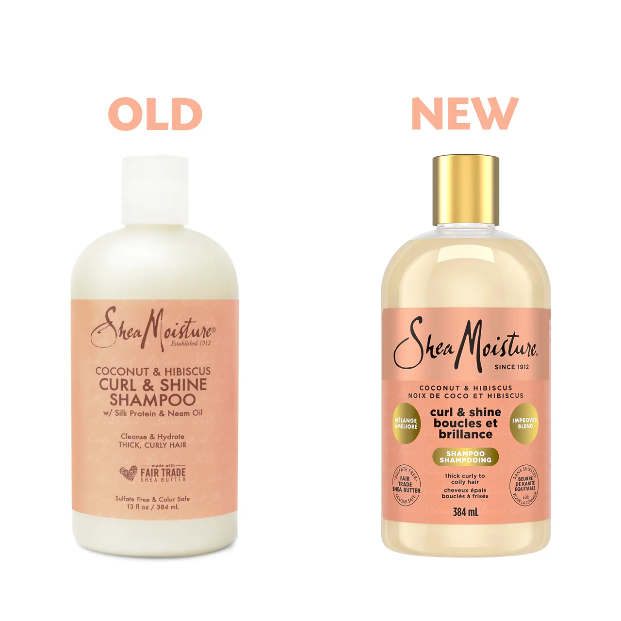Shea Moisture - Coconut & Hibiscus Curl and Shine Shampoo | 384 mL - Image 2