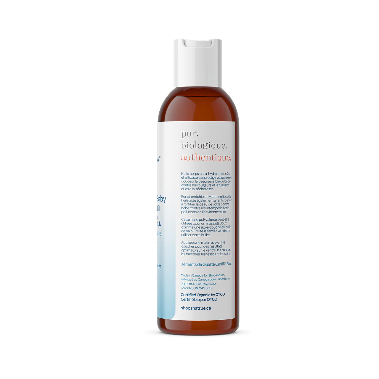 Shoosha - Calm Baby Calendula Oil, Fragrance Free | 118.3 mL - Image 3