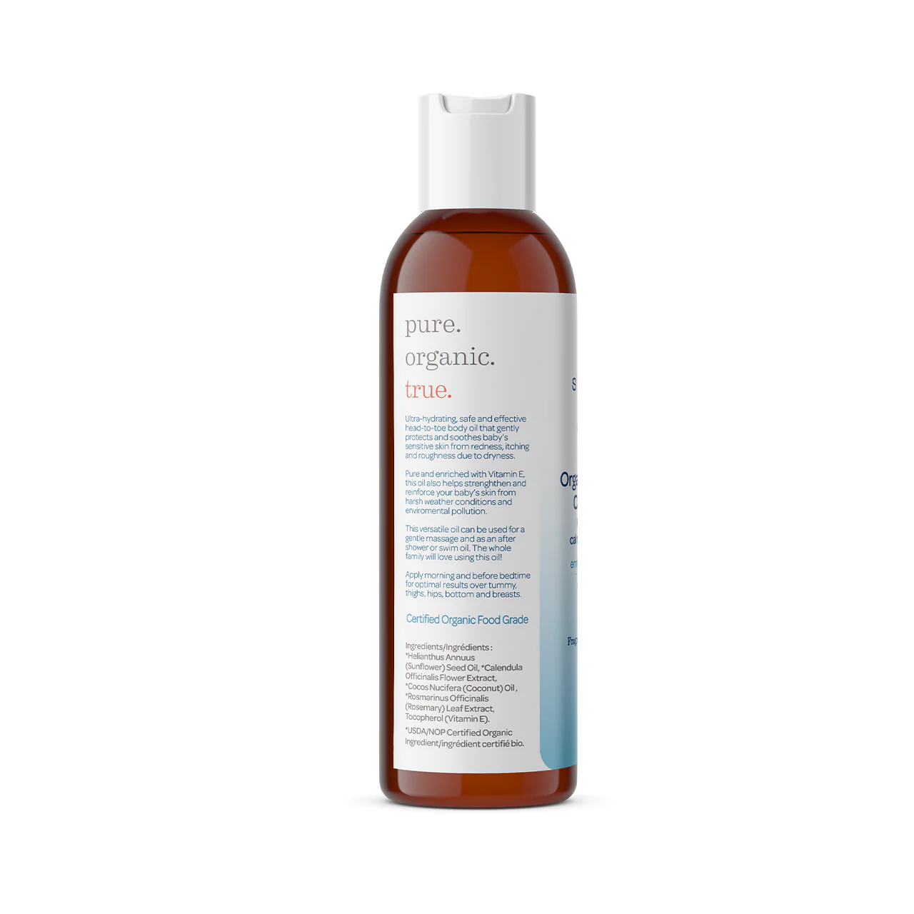 Shoosha - Calm Baby Calendula Oil, Fragrance Free | 118.3 mL - Image 4