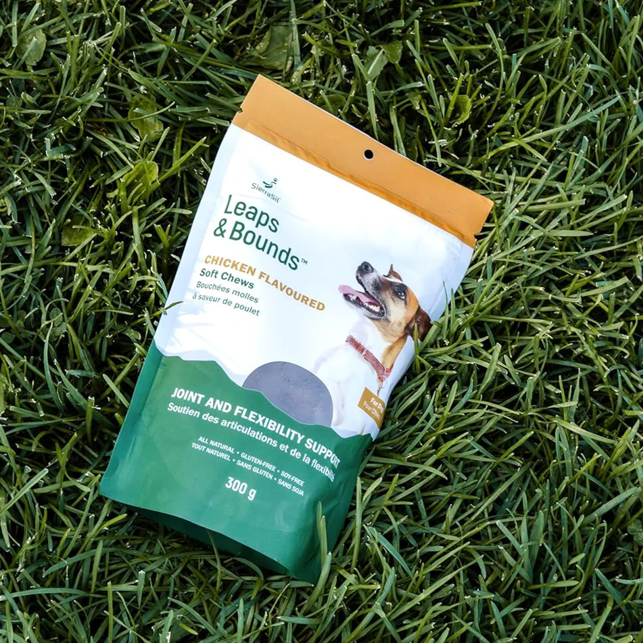 SierraSil - Leaps & Bounds Soft Chews - Chicken Flavoured | 300 g