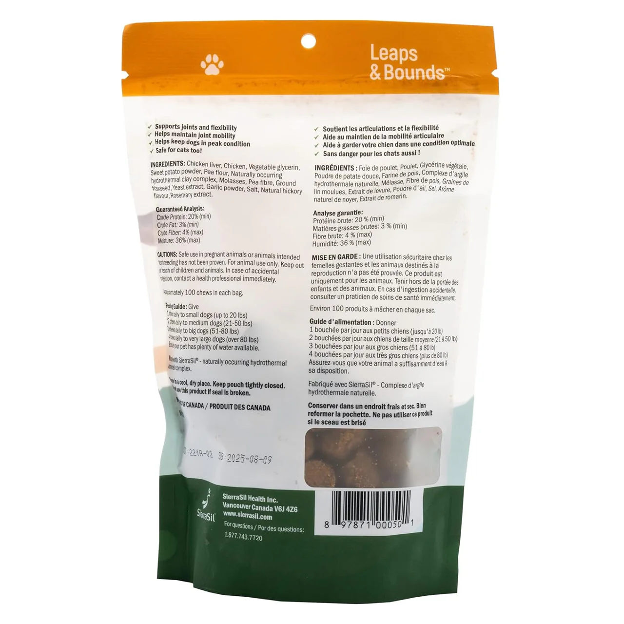 SierraSil - Leaps & Bounds Soft Chews - Chicken Flavoured | 300 g - Image 5